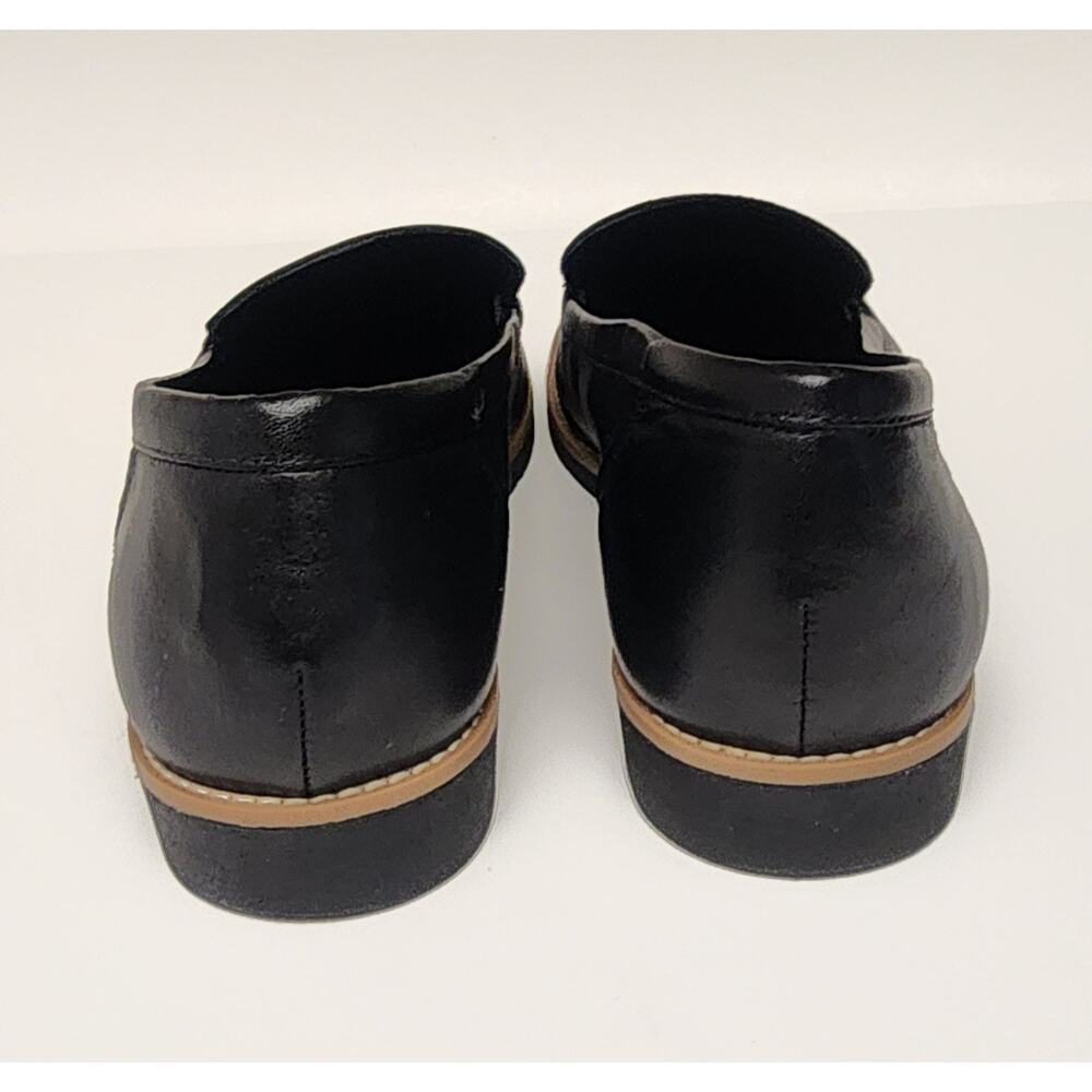 ALDO Women's Rheildanflex Leather Casual Loafer Shoes Black Size US 9 - Picture 2 of 9